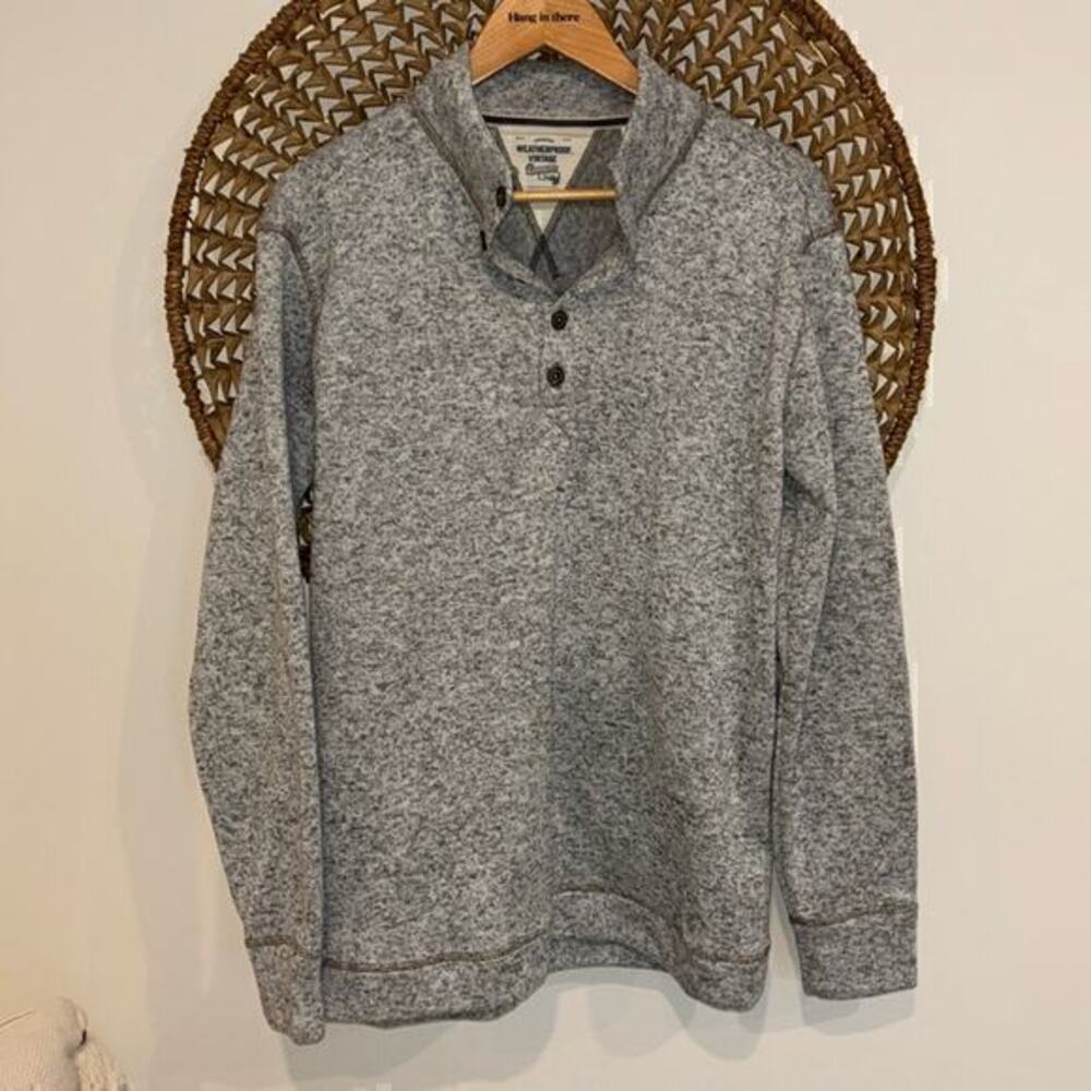 Weatherproof Vintage gray sweatshirt size medium